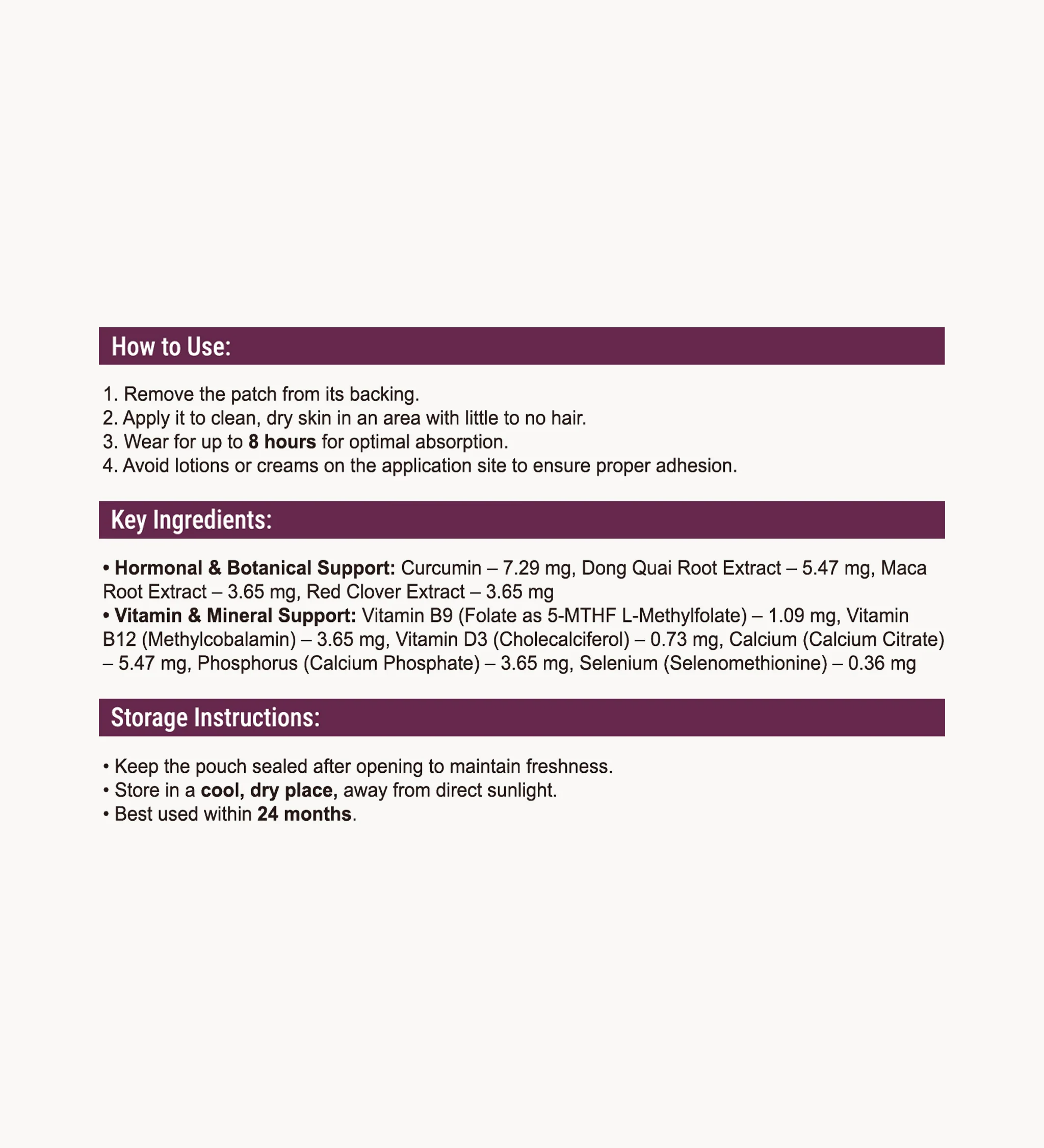 Menopause Patches – Natural Hormonal Balance & Relief - Image 6