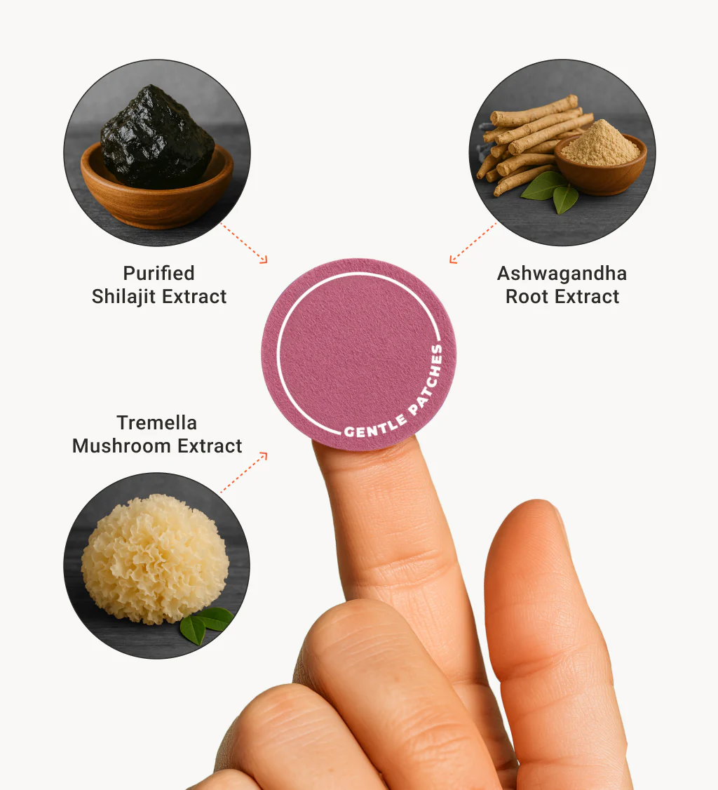 Shilajit Patches – Women’s Vitality, Hormonal & Mood Support - Image 7